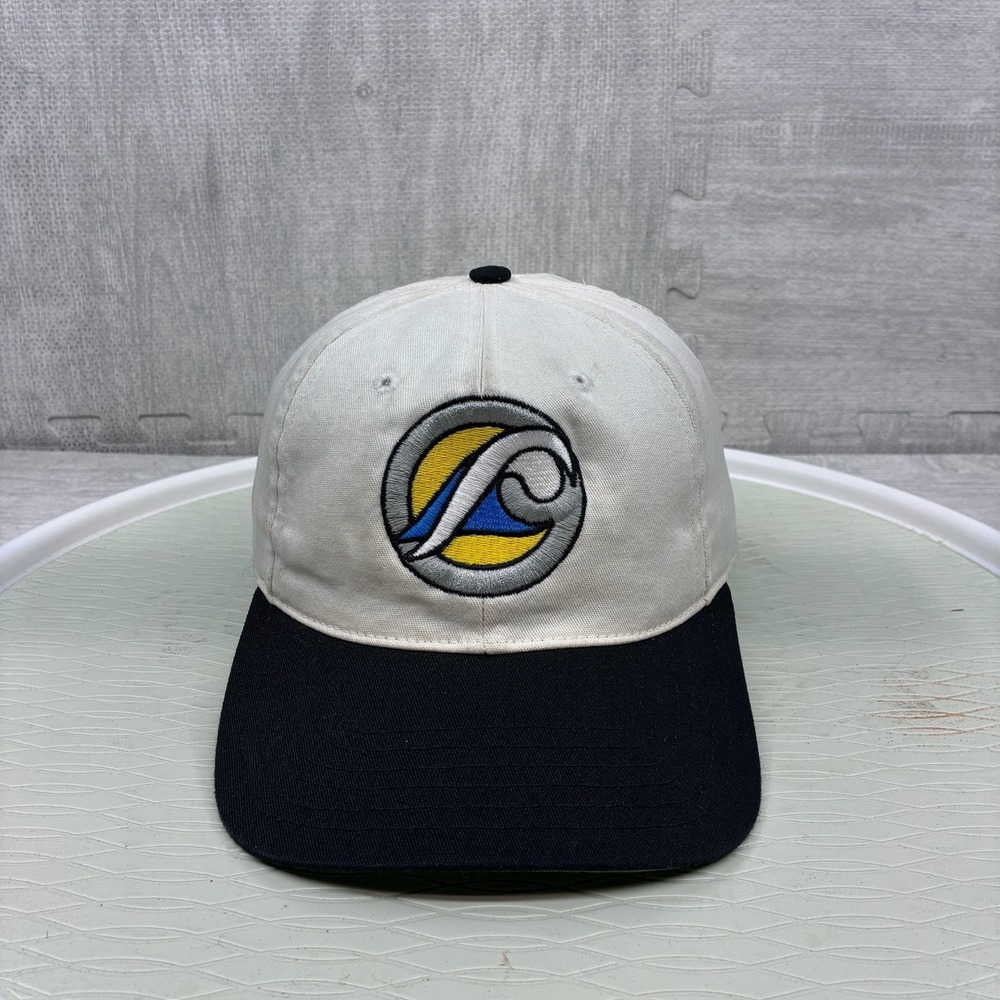 Vintage West Michigan White Caps Hat Cap Snapback White USA Made